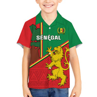 Senegal Football Family Matching Short Sleeve Bodycon Dress and Hawaiian Shirt 2024 Go Champions Lions De La Teranga - Wonder Print Shop