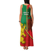 Senegal Football Family Matching Tank Maxi Dress and Hawaiian Shirt 2024 Go Champions Lions De La Teranga - Wonder Print Shop