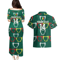 Custom Senegal Football Couples Matching Puletasi and Hawaiian Shirt 2024 Culture Pour Home Style - Wonder Print Shop