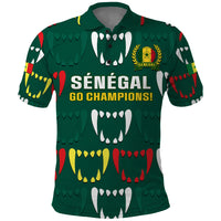 Custom Senegal Football Polo Shirt 2024 Culture Pour Home Style - Wonder Print Shop
