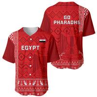 Egypt Football Baseball Jersey 2024 Go Champions Pharaohs Egyptian Patterns - Wonder Print Shop
