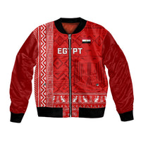 Egypt Football Bomber Jacket 2024 Go Champions Pharaohs Egyptian Patterns - Wonder Print Shop