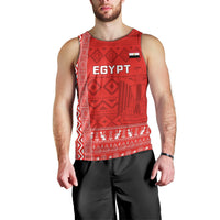 Egypt Football Men Tank Top 2024 Go Champions Pharaohs Egyptian Patterns - Wonder Print Shop
