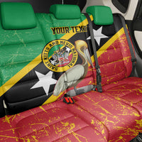 Custom Saint Kitts and Nevis Football Back Car Seat Cover 2025 Go Sugar Boyz