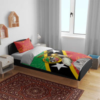 Custom Saint Kitts and Nevis Football Bedding Set 2025 Go Sugar Boyz