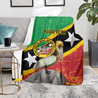 Custom Saint Kitts and Nevis Football Blanket 2025 Go Sugar Boyz