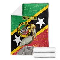 Custom Saint Kitts and Nevis Football Blanket 2025 Go Sugar Boyz