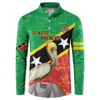 Custom Saint Kitts and Nevis Football Button Sweatshirt 2025 Go Sugar Boyz