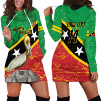 Custom Saint Kitts and Nevis Football Hoodie Dress 2025 Go Sugar Boyz