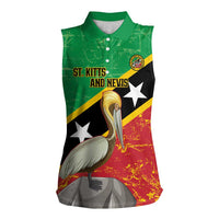 Custom Saint Kitts and Nevis Football Women Sleeveless Polo Shirt 2025 Go Sugar Boyz