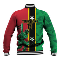 Custom Saint Kitts and Nevis Cricket Baseball Jacket Go Champions Patriots