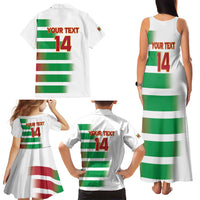 Custom Suriname Football Family Matching Tank Maxi Dress and Hawaiian Shirt 2025 Go Natio White Color