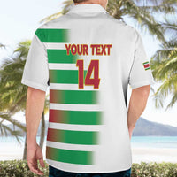 Custom Suriname Football Hawaiian Shirt 2025 Go Natio White Color