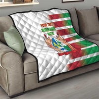 Custom Suriname Football Quilt 2025 Go Natio White Color