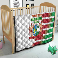 Custom Suriname Football Quilt 2025 Go Natio White Color