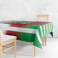 Custom Suriname Football Tablecloth 2025 Go Natio White Color