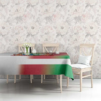 Custom Suriname Football Tablecloth 2025 Go Natio White Color