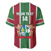 Custom Suriname Football Baseball Jersey 2025 Go Natio Flag Color