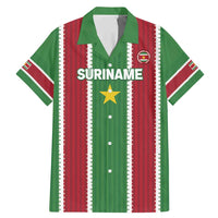 Custom Suriname Football Family Matching Mermaid Dress and Hawaiian Shirt 2025 Go Natio Flag Color