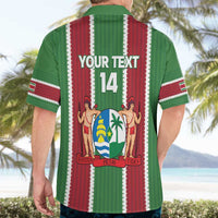 Custom Suriname Football Hawaiian Shirt 2025 Go Natio Flag Color