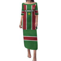 Custom Suriname Football Puletasi 2025 Go Natio Flag Color