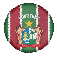 Custom Suriname Football Spare Tire Cover 2025 Go Natio Flag Color