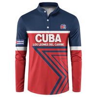 Custom Cuba Football Button Sweatshirt 2025 Los Leones del Caribe