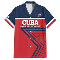 Custom Cuba Football Family Matching Short Sleeve Bodycon Dress and Hawaiian Shirt 2025 Los Leones del Caribe