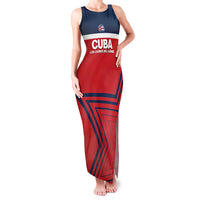 Custom Cuba Football Family Matching Tank Maxi Dress and Hawaiian Shirt 2025 Los Leones del Caribe