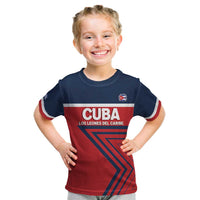 Custom Cuba Football Kid T Shirt 2025 Los Leones del Caribe