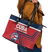 Cuba Football Leather Tote Bag 2025 Los Leones del Caribe