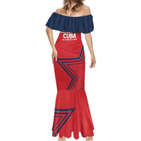 Custom Cuba Football Mermaid Dress 2025 Los Leones del Caribe
