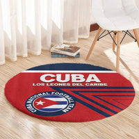 Cuba Football Round Carpet 2025 Los Leones del Caribe