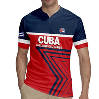Custom Cuba Football Rugby Jersey 2025 Los Leones del Caribe