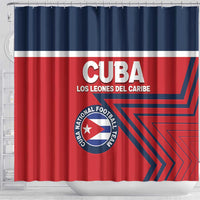Cuba Football Shower Curtain 2025 Los Leones del Caribe
