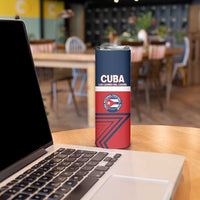 Custom Cuba Football Skinny Tumbler 2025 Los Leones del Caribe