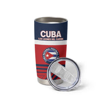 Custom Cuba Football Tumbler Cup 2025 Los Leones del Caribe