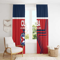 Cuba Football Window Curtain 2025 Los Leones del Caribe