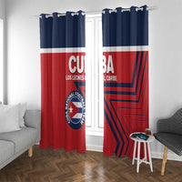 Cuba Football Window Curtain 2025 Los Leones del Caribe