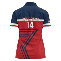 Custom Cuba Football Women Polo Shirt 2025 Los Leones del Caribe