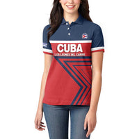 Custom Cuba Football Women Polo Shirt 2025 Los Leones del Caribe