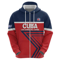 Custom Cuba Football Zip Hoodie 2025 Los Leones del Caribe