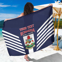 Custom Bermuda Football Sarong 2025 Go Gombey Warriors - Blue