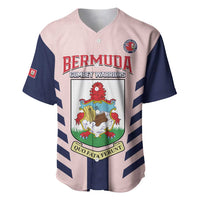 Custom Bermuda Football Baseball Jersey 2025 Go Gombey Warriors - Pink