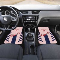 Custom Bermuda Football Car Mats 2025 Go Gombey Warriors - Pink