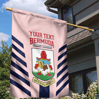 Custom Bermuda Football Garden Flag 2025 Go Gombey Warriors - Pink