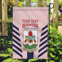 Custom Bermuda Football Garden Flag 2025 Go Gombey Warriors - Pink