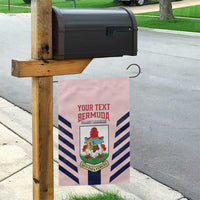 Custom Bermuda Football Garden Flag 2025 Go Gombey Warriors - Pink