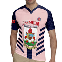 Custom Bermuda Football Rugby Jersey 2025 Go Gombey Warriors - Pink