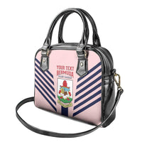 Custom Bermuda Football Shoulder Handbag 2025 Go Gombey Warriors - Pink